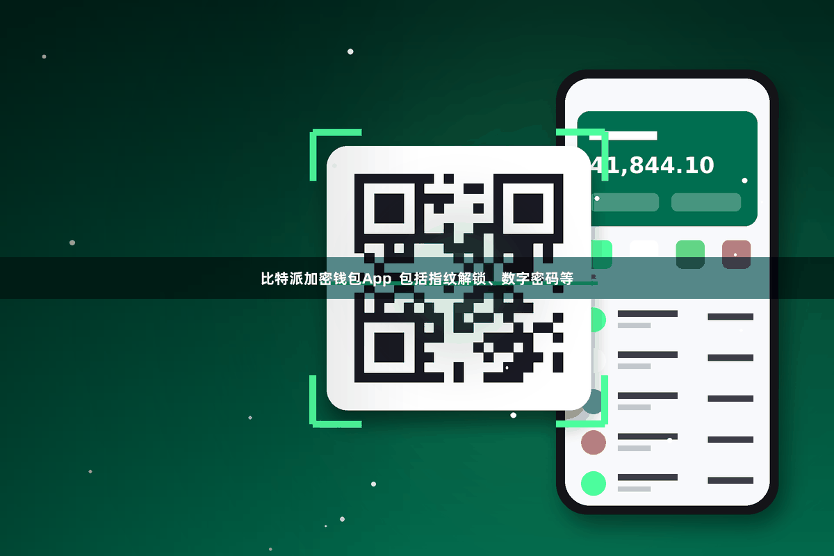 比特派加密钱包App  包括指纹解锁、数字密码等